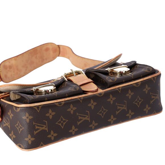 Louis Vuitton Hudson PM Monogram Shoulder Bag M40027 Canvas - Picture 6 of 7